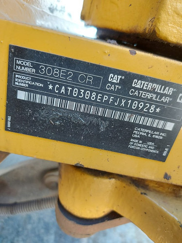 Miniexcavadora 2019 Caterpillar 308E2CR: foto 11
