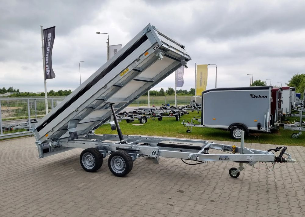 BRENDERUP TT5375 ATB 3,5T kiper 375 x 180 cm + najazdy - Volquete remolque: foto 1 BRENDERUP TT5375 ATB 3,5T kiper 375 x 180 cm + najazdy - Volquete remolque: foto 1