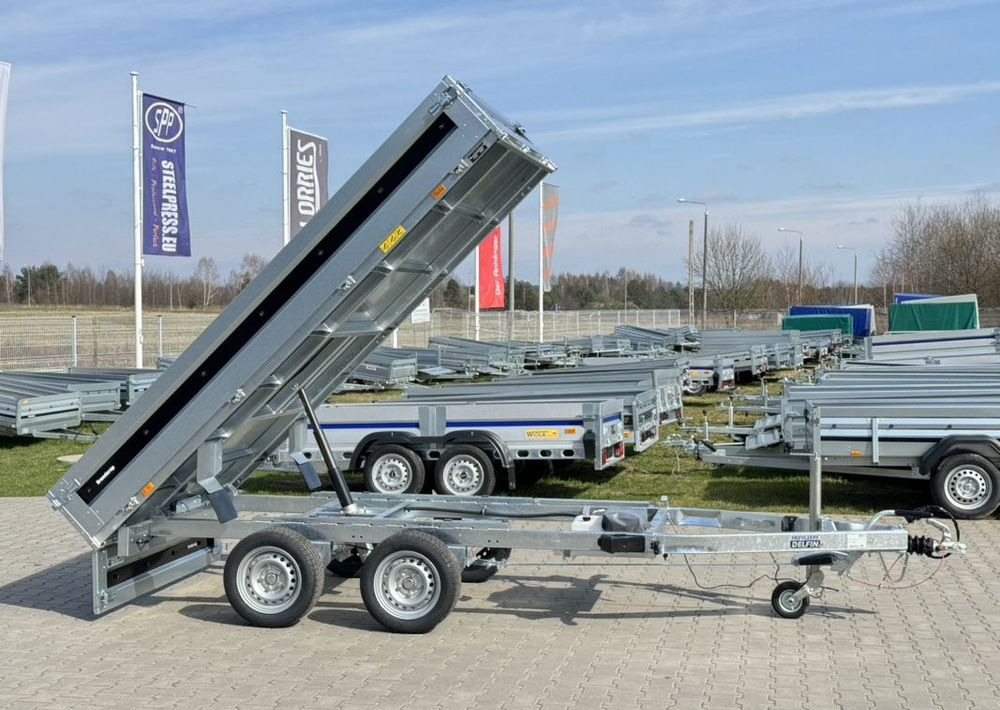 Brenderup BT4310STB2700 308x168 cm wywrotka 2 osie 2700 kg - Volquete remolque: foto 1 Brenderup BT4310STB2700 308x168 cm wywrotka 2 osie 2700 kg - Volquete remolque: foto 1
