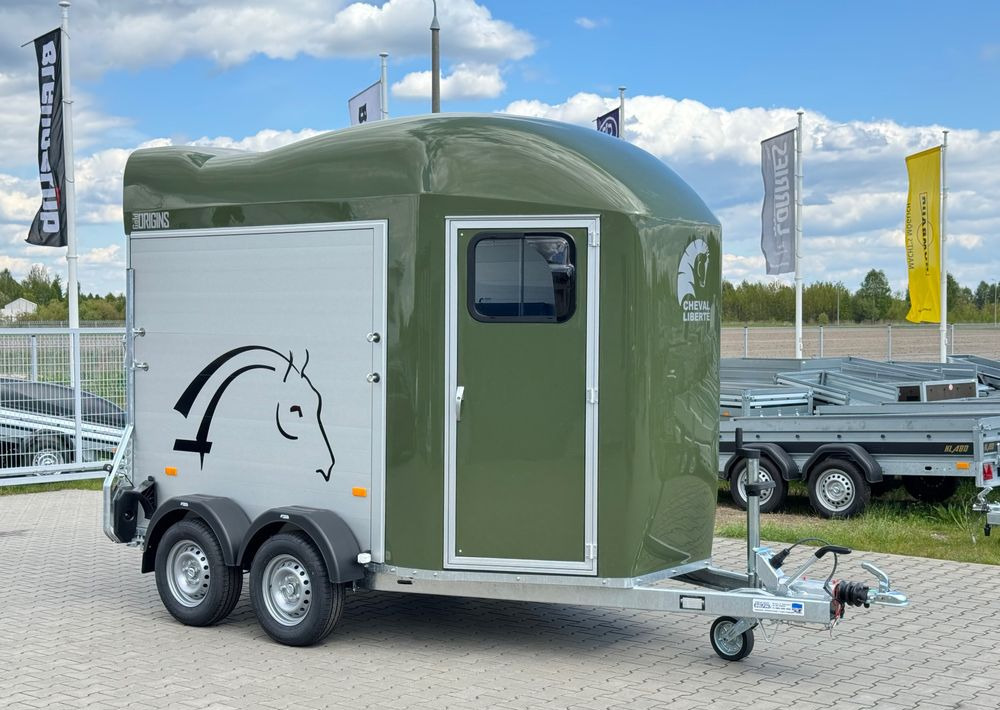 CHEVAL LIBERTÉ Gold Orgin ALU + siodlarnia - do przewozu 2 koni | 2000 kg - Remolque para caballos: foto 2 CHEVAL LIBERTÉ Gold Orgin ALU + siodlarnia - do przewozu 2 koni | 2000 kg - Remolque para caballos: foto 2