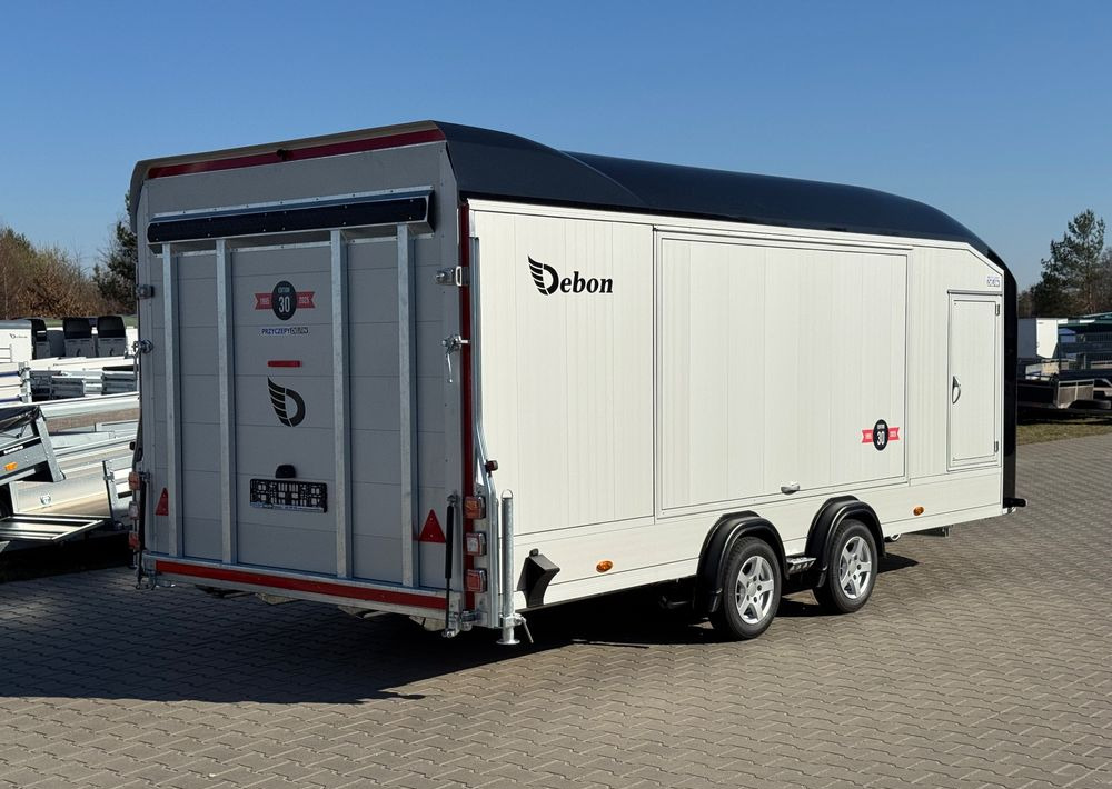 DEBON Debon C2000 - zamknięta przyczepa do przewozu aut, 550 x 215 cm, 3500kg, felgi ALU, wciągarka elektryczna - Portavehículos remolque: foto 4 DEBON Debon C2000 - zamknięta przyczepa do przewozu aut, 550 x 215 cm, 3500kg, felgi ALU, wciągarka elektryczna - Portavehículos remolque: foto 4