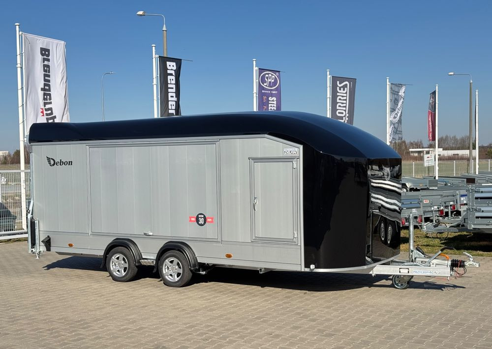 DEBON Debon C2000 - zamknięta przyczepa do przewozu aut, 550 x 215 cm, 3500kg, felgi ALU, wciągarka elektryczna - Portavehículos remolque: foto 1 DEBON Debon C2000 - zamknięta przyczepa do przewozu aut, 550 x 215 cm, 3500kg, felgi ALU, wciągarka elektryczna - Portavehículos remolque: foto 1