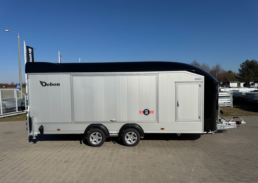 DEBON Debon C2000 - zamknięta przyczepa do przewozu aut, 550 x 215 cm, 3500kg, felgi ALU, wciągarka elektryczna - Portavehículos remolque: foto 3 DEBON Debon C2000 - zamknięta przyczepa do przewozu aut, 550 x 215 cm, 3500kg, felgi ALU, wciągarka elektryczna - Portavehículos remolque: foto 3