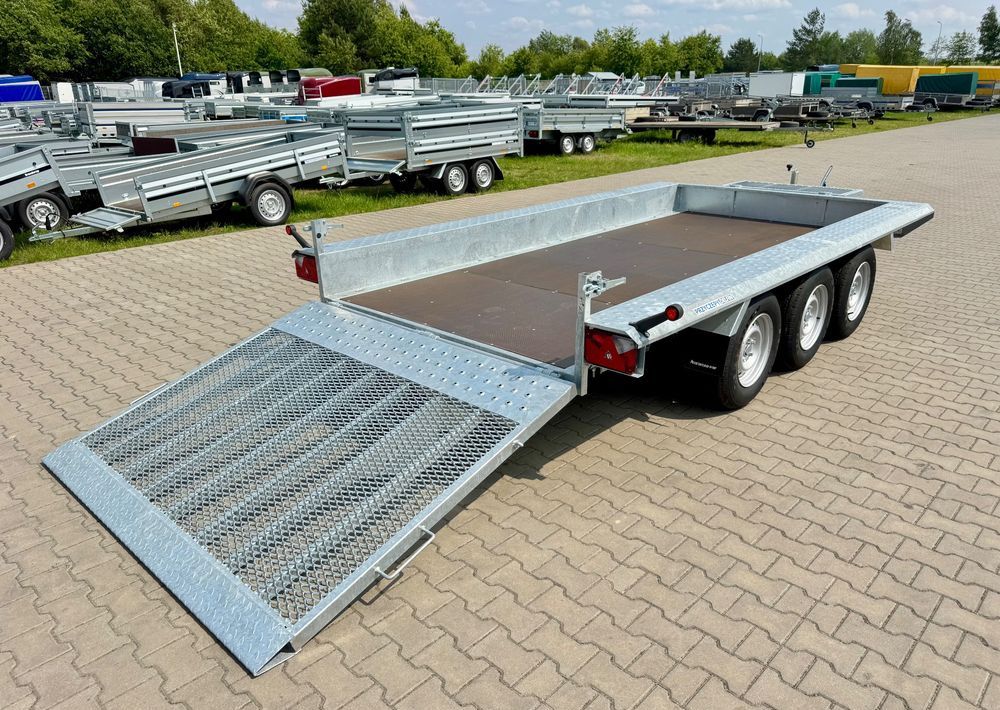 Remolque porta maquinaria nuevo Niewiadów KN401835T - 400 x 185 cm | 2570kg ładowności | trap stalowy | 3-osiowa budowlanka: foto 25