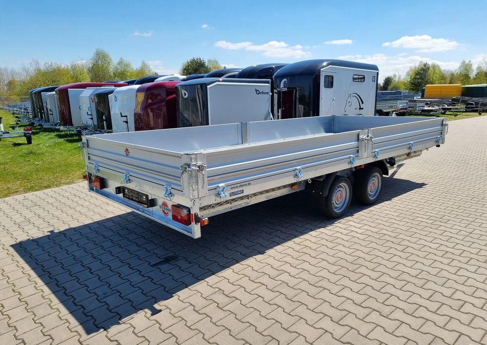 STEMA SHP O2 35-52-22.2 | 510x213 cm ALU 3,5T hamowana - Remolque plataforma/ Caja abierta: foto 3 STEMA SHP O2 35-52-22.2 | 510x213 cm ALU 3,5T hamowana - Remolque plataforma/ Caja abierta: foto 3