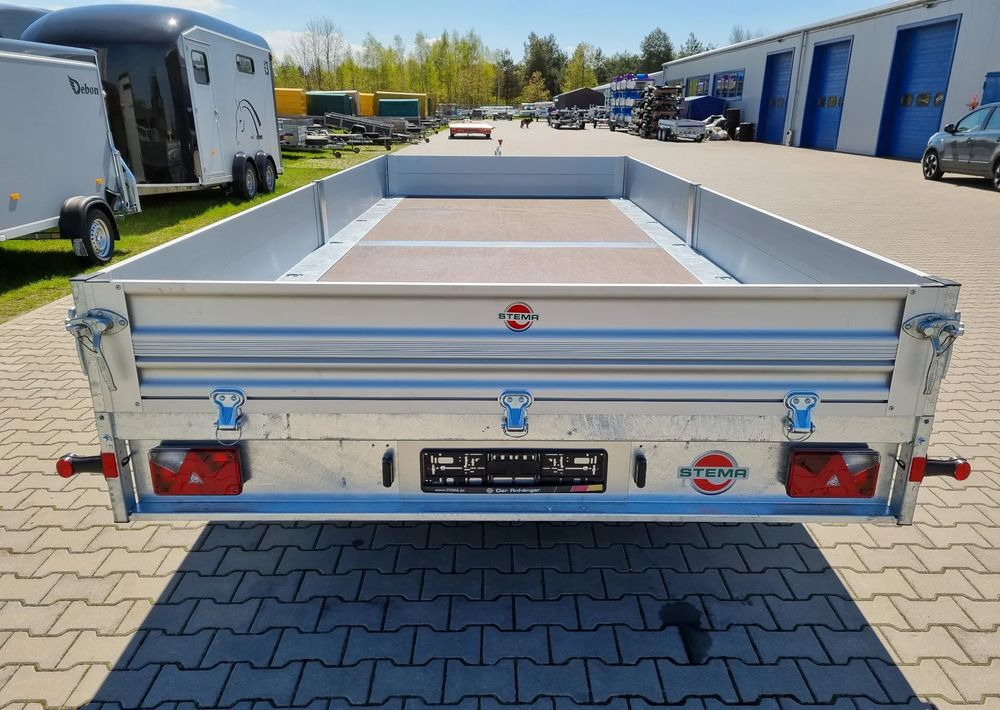 STEMA SHP O2 35-52-22.2 | 510x213 cm ALU 3,5T hamowana - Remolque plataforma/ Caja abierta: foto 4 STEMA SHP O2 35-52-22.2 | 510x213 cm ALU 3,5T hamowana - Remolque plataforma/ Caja abierta: foto 4
