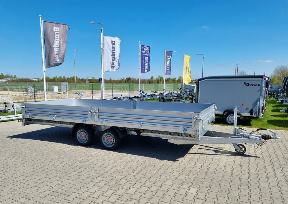 STEMA SHP O2 35-52-22.2 | 510x213 cm ALU 3,5T hamowana - Remolque plataforma/ Caja abierta: foto 1 STEMA SHP O2 35-52-22.2 | 510x213 cm ALU 3,5T hamowana - Remolque plataforma/ Caja abierta: foto 1