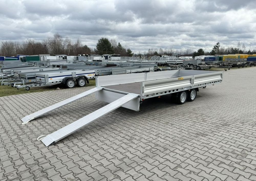 Wiola Multitrailer 3.5S | 500 x 210 cm | najazdy aluminiowe | burty aluminiowe - Remolque plataforma/ Caja abierta: foto 2 Wiola Multitrailer 3.5S | 500 x 210 cm | najazdy aluminiowe | burty aluminiowe - Remolque plataforma/ Caja abierta: foto 2