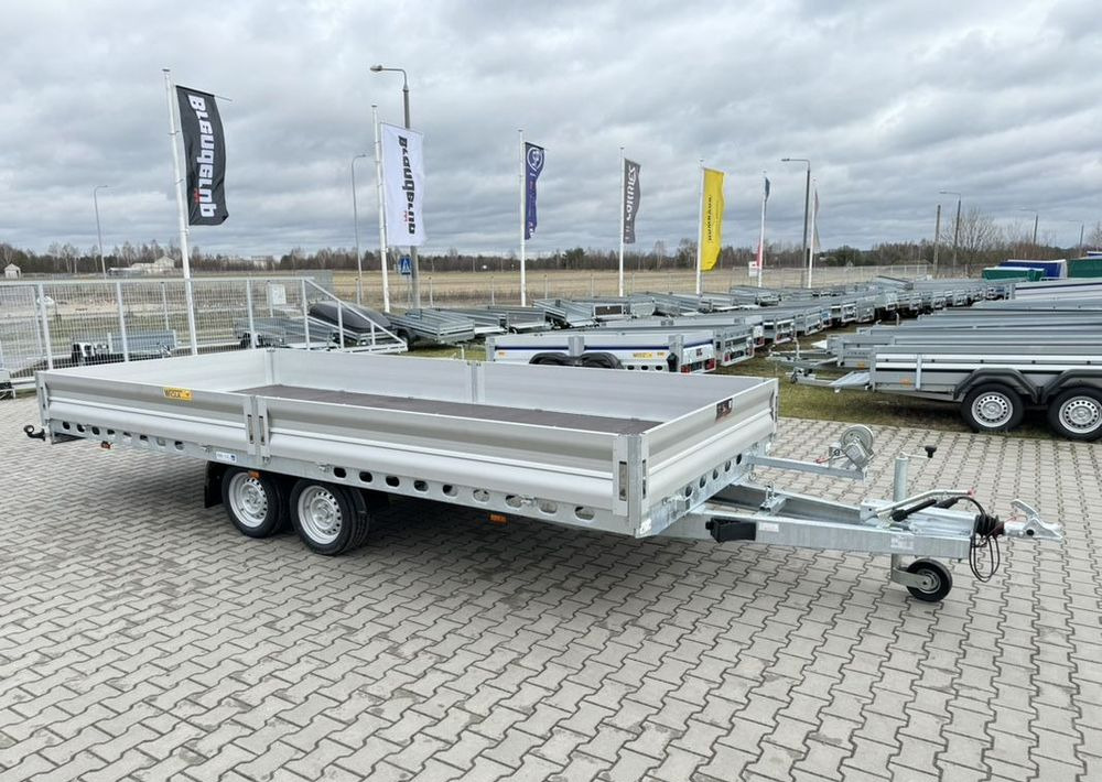 Wiola Multitrailer 3.5S | 500 x 210 cm | najazdy aluminiowe | burty aluminiowe - Remolque plataforma/ Caja abierta: foto 1 Wiola Multitrailer 3.5S | 500 x 210 cm | najazdy aluminiowe | burty aluminiowe - Remolque plataforma/ Caja abierta: foto 1