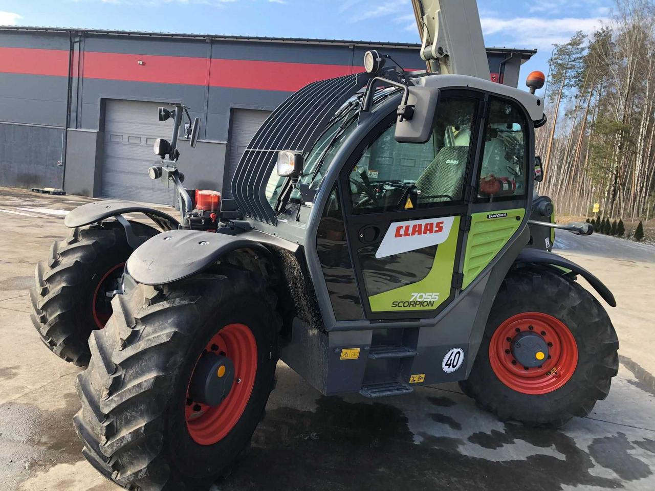 CLAAS SCORPION 7055 Varipower, Klima, Zaczep hydr,Centr smar,z Francji - Otros: foto 1 CLAAS SCORPION 7055 Varipower, Klima, Zaczep hydr,Centr smar,z Francji - Otros: foto 1