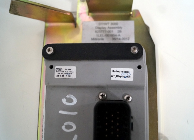 Crown 825777-001 | DT/WT 3000 Display ASSEMBLY 825777-001 2B 1LEL-001854-A Mitro DT/WT 3000 Display ASSEMBLY 825777-001 2B 1LEL-001854-A Mitronik 35/14-0012 - Salpicadero para Equipo de manutención: foto 4 Crown 825777-001 | DT/WT 3000 Display ASSEMBLY 825777-001 2B 1LEL-001854-A Mitro DT/WT 3000 Display ASSEMBLY 825777-001 2B 1LEL-001854-A Mitronik 35/14-0012 - Salpicadero para Equipo de manutención: foto 4