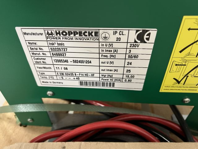 Hoppecke 8488827 | Trak Basic 24V25A sn. 53225727 Year 2011 80A Rema battery con Trak Basic 24V25A sn. 53225727 Year 2011 80A Rema battery connector - Acumulador para Equipo de manutención: foto 2 Hoppecke 8488827 | Trak Basic 24V25A sn. 53225727 Year 2011 80A Rema battery con Trak Basic 24V25A sn. 53225727 Year 2011 80A Rema battery connector - Acumulador para Equipo de manutención: foto 2