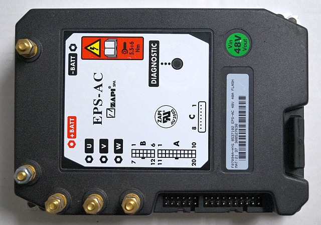 Hyster/Yale 8537102 | Controller Zapi EPS-AC F07094A-HYG 48V 40A Flash mat 21 37 - Unidad de control para Equipo de manutención: foto 1 Hyster/Yale 8537102 | Controller Zapi EPS-AC F07094A-HYG 48V 40A Flash mat 21 37 - Unidad de control para Equipo de manutención: foto 1