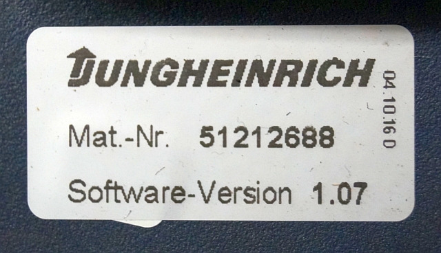 Jungheinrich 51159321 | Rij/hef regeling drive/lifting controller AS4814Ik Index - Unidad de control para Equipo de manutención: foto 3 Jungheinrich 51159321 | Rij/hef regeling drive/lifting controller AS4814Ik Index - Unidad de control para Equipo de manutención: foto 3