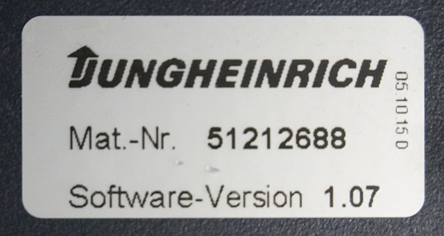 Jungheinrich 51159321 | Rij/hef regeling drive/lifting controller AS4814Ik Index - Unidad de control para Equipo de manutención: foto 5 Jungheinrich 51159321 | Rij/hef regeling drive/lifting controller AS4814Ik Index - Unidad de control para Equipo de manutención: foto 5