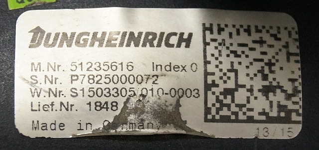 Jungheinrich 51235616 | Contro levers with side shift function Index O sn. P7825 - Sistema eléctrico para Equipo de manutención: foto 4 Jungheinrich 51235616 | Contro levers with side shift function Index O sn. P7825 - Sistema eléctrico para Equipo de manutención: foto 4