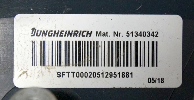 Jungheinrich 51340342 | Rijschakelaar control handle for ERE120-225 with folding - Sistema eléctrico para Equipo de manutención: foto 3 Jungheinrich 51340342 | Rijschakelaar control handle for ERE120-225 with folding - Sistema eléctrico para Equipo de manutención: foto 3
