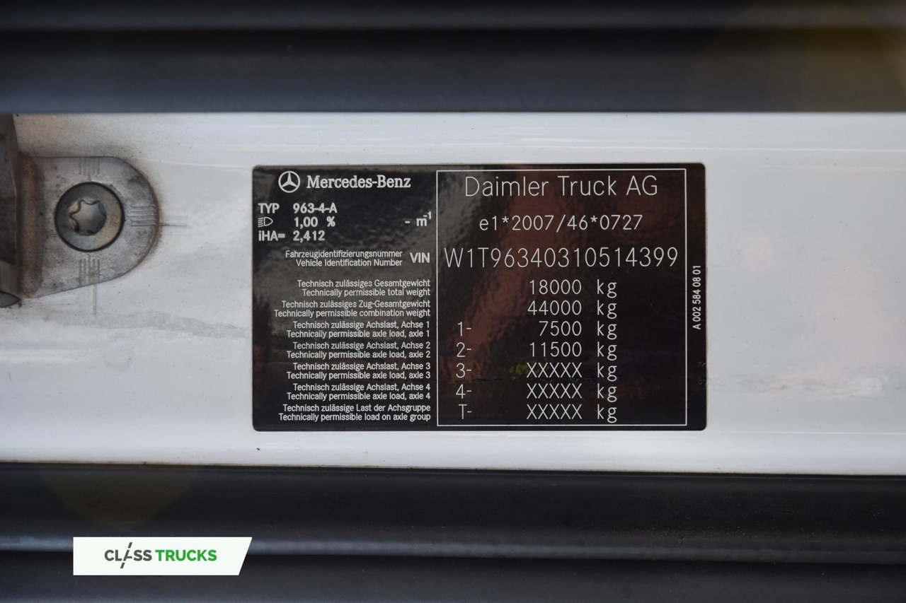 Cabeza tractora Mercedes-Benz Actros 5 1845 BigSpace: foto 17