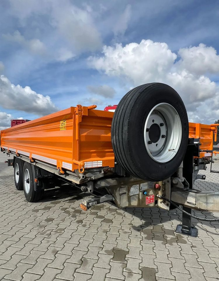 Humbaur Tandem | Wywrotka trójstronna | 9 990 kg DMC | 2013 | Zawieszenie resor | - Volquete semirremolque: foto 3 Humbaur Tandem | Wywrotka trójstronna | 9 990 kg DMC | 2013 | Zawieszenie resor | - Volquete semirremolque: foto 3