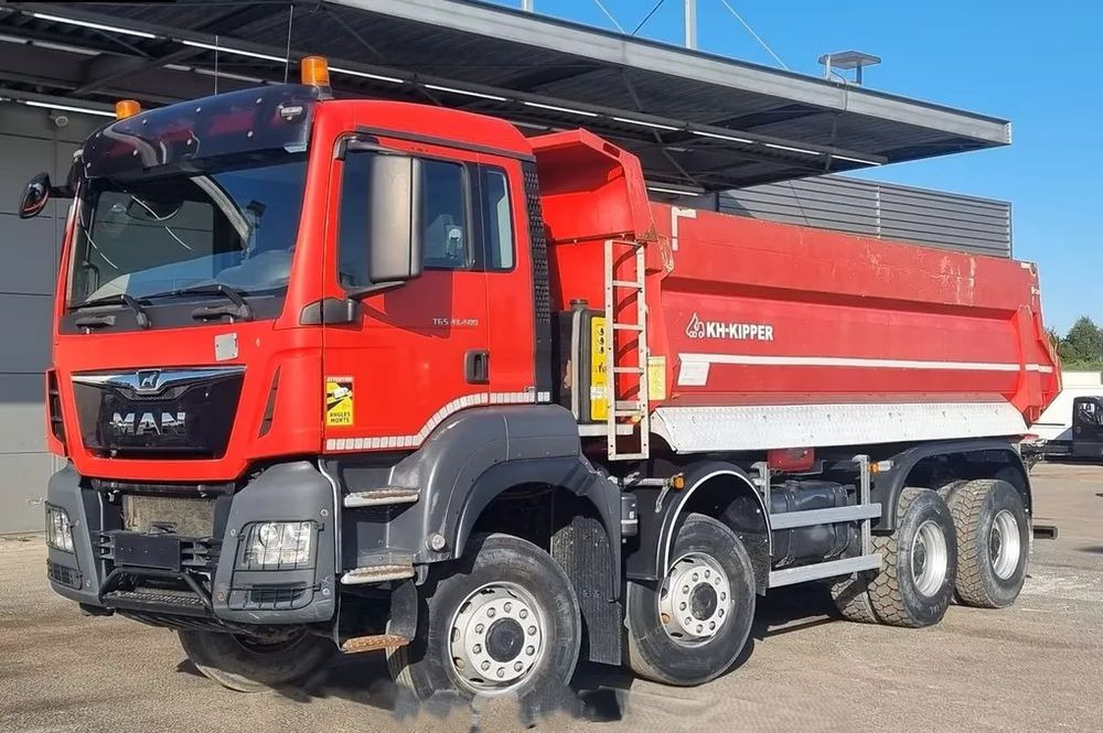 MAN TGS 41.480 8x8 Big Axle / 20 m³ Wywrotka / Automat / Euro 6 / 183 tys. km! - Volquete camión: foto 1 MAN TGS 41.480 8x8 Big Axle / 20 m³ Wywrotka / Automat / Euro 6 / 183 tys. km! - Volquete camión: foto 1