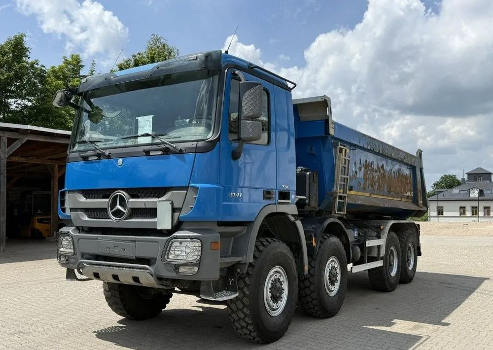 Mercedes-Benz Actros 4141AK 8x8 MP3 • Wywrotka Meiller • Euro 5 - Volquete camión: foto 1 Mercedes-Benz Actros 4141AK 8x8 MP3 • Wywrotka Meiller • Euro 5 - Volquete camión: foto 1