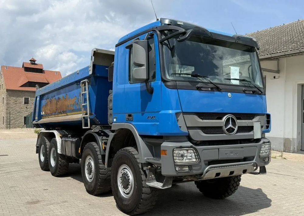 Mercedes-Benz Actros 4141AK 8x8 MP3 • Wywrotka Meiller • Euro 5 - Volquete camión: foto 2 Mercedes-Benz Actros 4141AK 8x8 MP3 • Wywrotka Meiller • Euro 5 - Volquete camión: foto 2