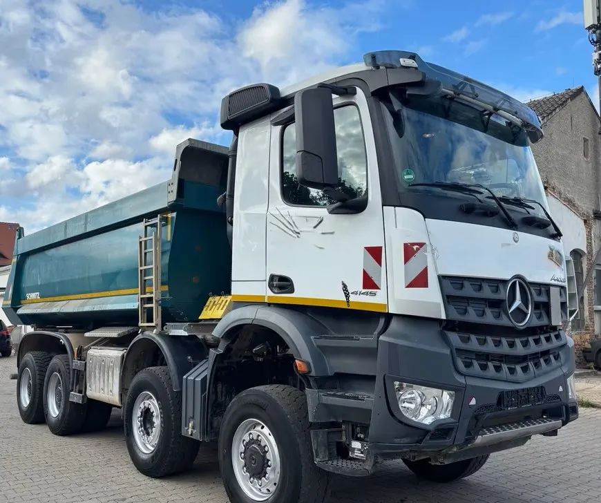 Mercedes-Benz Mercedes-Benz Arocs 4145AK 8x6 Allrad | Wywrotka Schmitz Mulda z hydrauliczną zabudową kiprującą | Euro 6c | Przebieg: 144 249 km !!!! - Volquete camión: foto 3 Mercedes-Benz Mercedes-Benz Arocs 4145AK 8x6 Allrad | Wywrotka Schmitz Mulda z hydrauliczną zabudową kiprującą | Euro 6c | Przebieg: 144 249 km !!!! - Volquete camión: foto 3