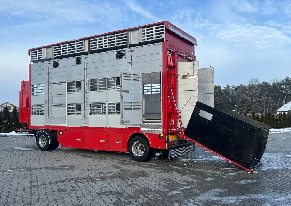 Pezzaioli Pezzaioli RBA22 Dwuosiowa Przyczepa – 2x Bydło, 3x Trzoda - Transporte de ganado remolque: foto 1 Pezzaioli Pezzaioli RBA22 Dwuosiowa Przyczepa – 2x Bydło, 3x Trzoda - Transporte de ganado remolque: foto 1