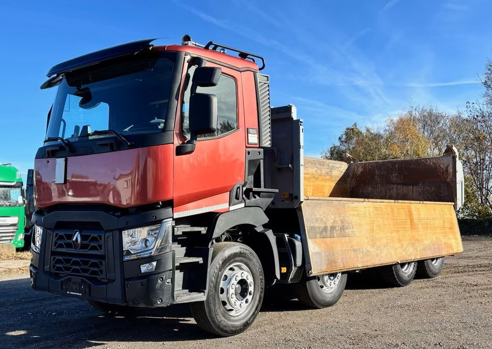 Renault C450 Comfort – 8x4 – Bordmatik – Wywrotka trójstronna - Meiller – ServoTwin – Euro 6 – Tylko 215.704 km !! - Volquete camión: foto 2 Renault C450 Comfort – 8x4 – Bordmatik – Wywrotka trójstronna - Meiller – ServoTwin – Euro 6 – Tylko 215.704 km !! - Volquete camión: foto 2