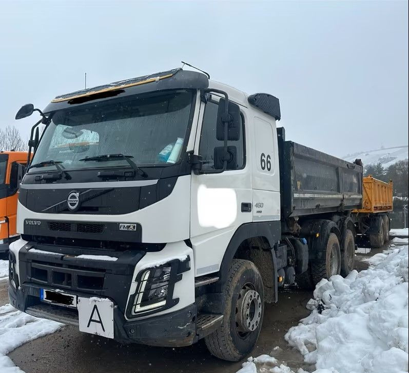 Volvo FMX 460 / 6x4 / Meiler 3-stronny wywrot / Bordmatik /382 999 km - Volquete camión: foto 1 Volvo FMX 460 / 6x4 / Meiler 3-stronny wywrot / Bordmatik /382 999 km - Volquete camión: foto 1