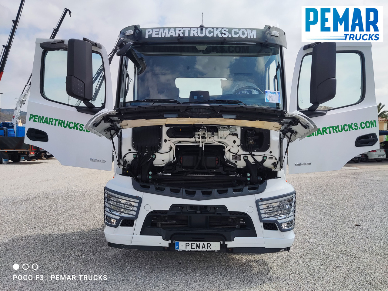 Cabeza tractora MERCEDES-BENZ AROCS 1843 TRACTORA EQUIPO HIDRAULICO: foto 23