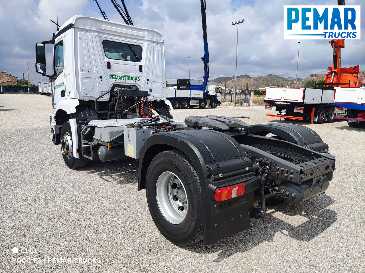Cabeza tractora MERCEDES-BENZ AROCS 1843 TRACTORA EQUIPO HIDRAULICO: foto 7
