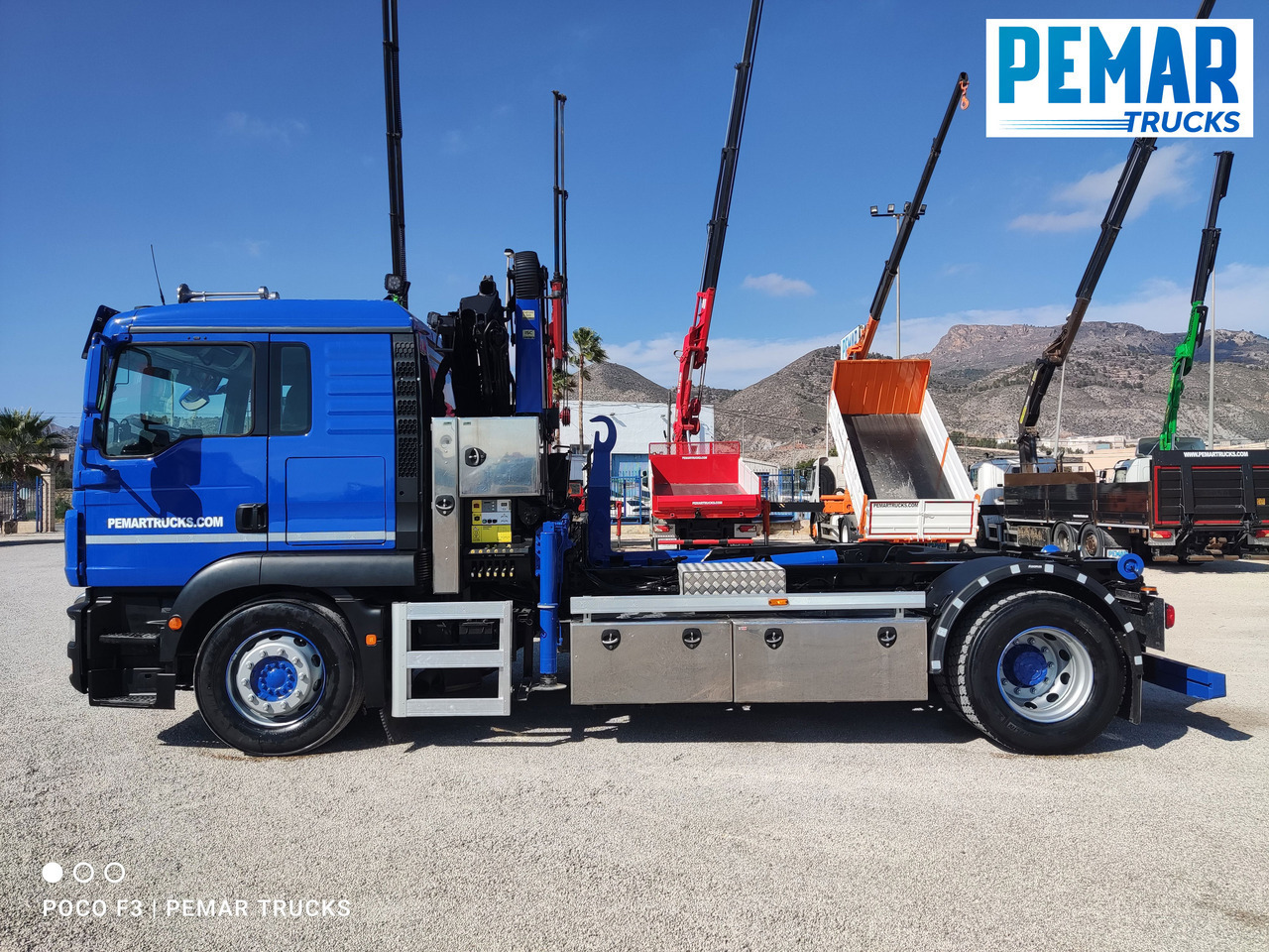 Leasing financiero de MAN TGM 18.290 GRUA MULTILIFT leasing MAN TGM 18.290 GRUA MULTILIFT: foto 9