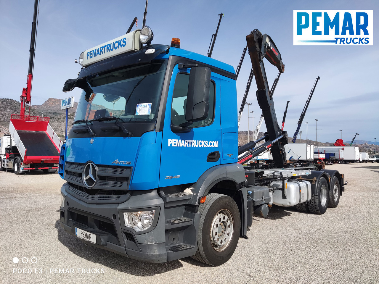 MERCEDES-BENZ ANTOS 2546 6X2 MULTILIFT - Portacontenedore/ Intercambiable camión: foto 1 MERCEDES-BENZ ANTOS 2546 6X2 MULTILIFT - Portacontenedore/ Intercambiable camión: foto 1