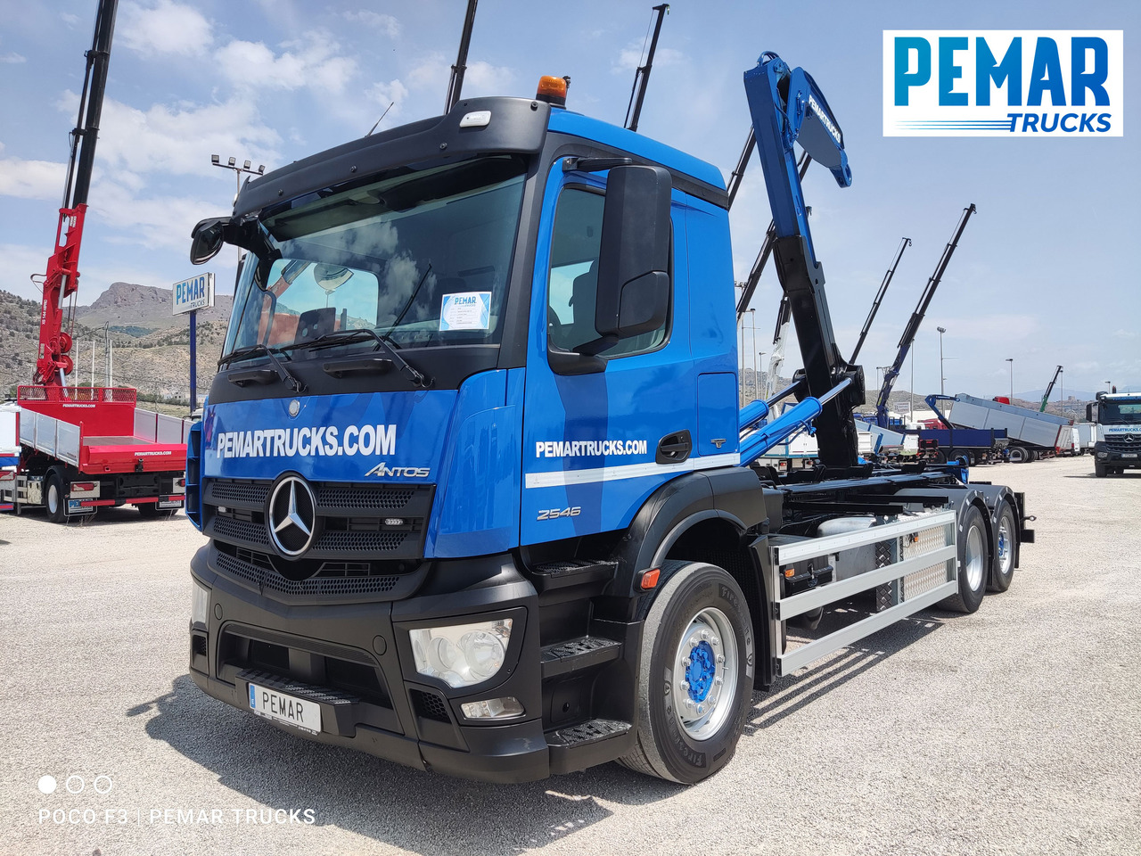 MERCEDES-BENZ ANTOS 2546 6X2 MULTILIFT - Portacontenedore/ Intercambiable camión: foto 1 MERCEDES-BENZ ANTOS 2546 6X2 MULTILIFT - Portacontenedore/ Intercambiable camión: foto 1