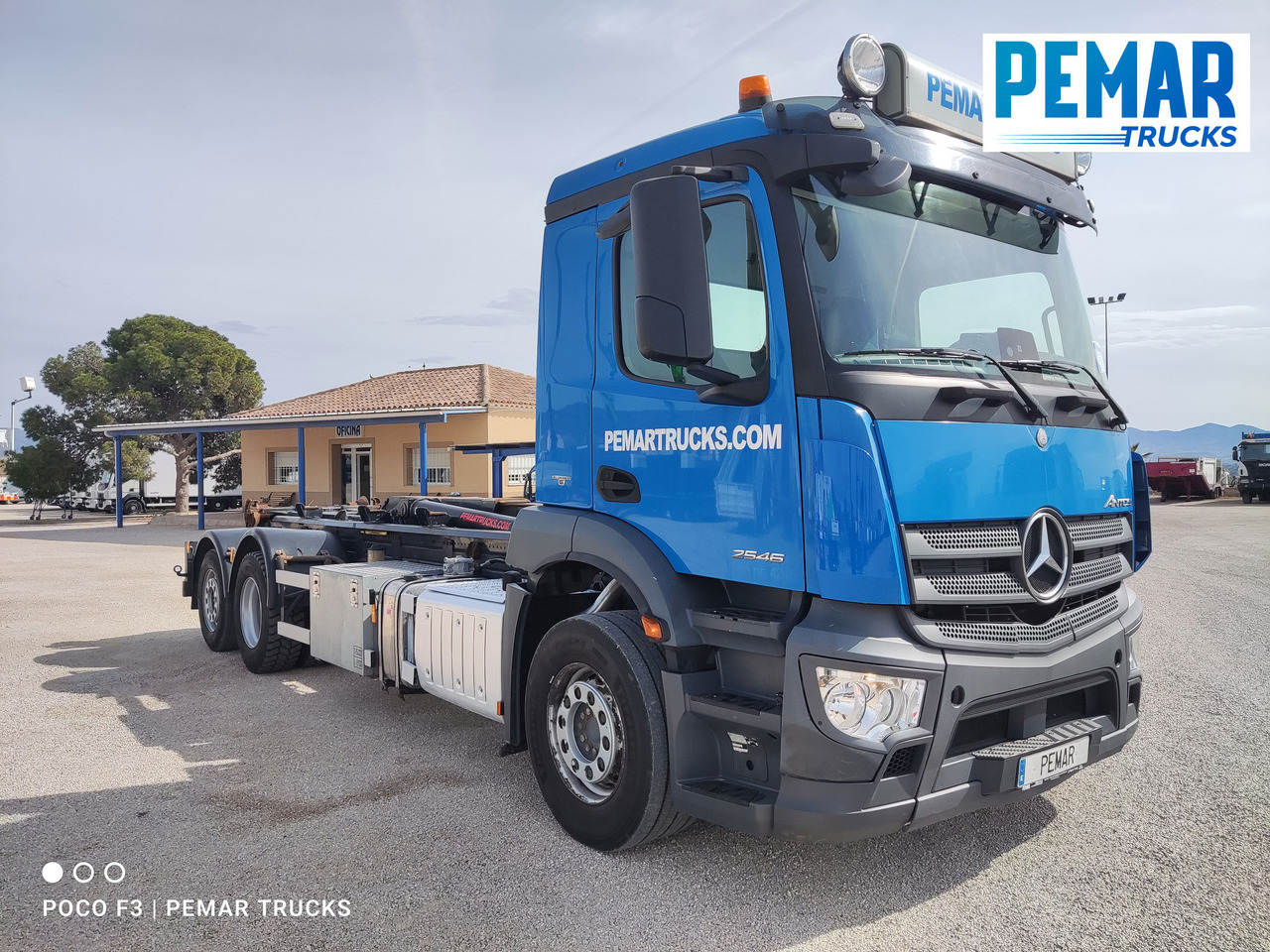 MERCEDES-BENZ ANTOS 2546 6X2 MULTILIFT - Portacontenedore/ Intercambiable camión: foto 4 MERCEDES-BENZ ANTOS 2546 6X2 MULTILIFT - Portacontenedore/ Intercambiable camión: foto 4