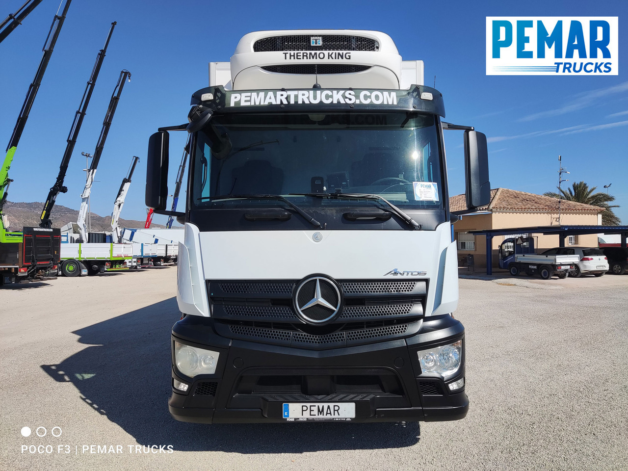 MERCEDES-BENZ MERCEDES BENZ ANTOS 1833 FRIGORIFICO 18T - Frigorífico camión: foto 2 MERCEDES-BENZ MERCEDES BENZ ANTOS 1833 FRIGORIFICO 18T - Frigorífico camión: foto 2