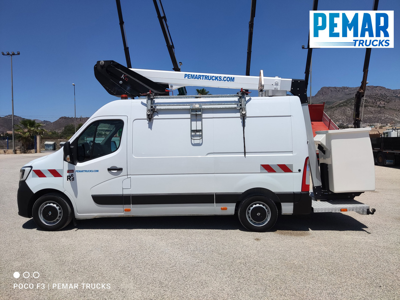 Furgoneta de pasajeros RENAULT MASTER 2.3 DCI CESTA ELEVADORA  PORTAPERSONAS 150 CV: foto 9