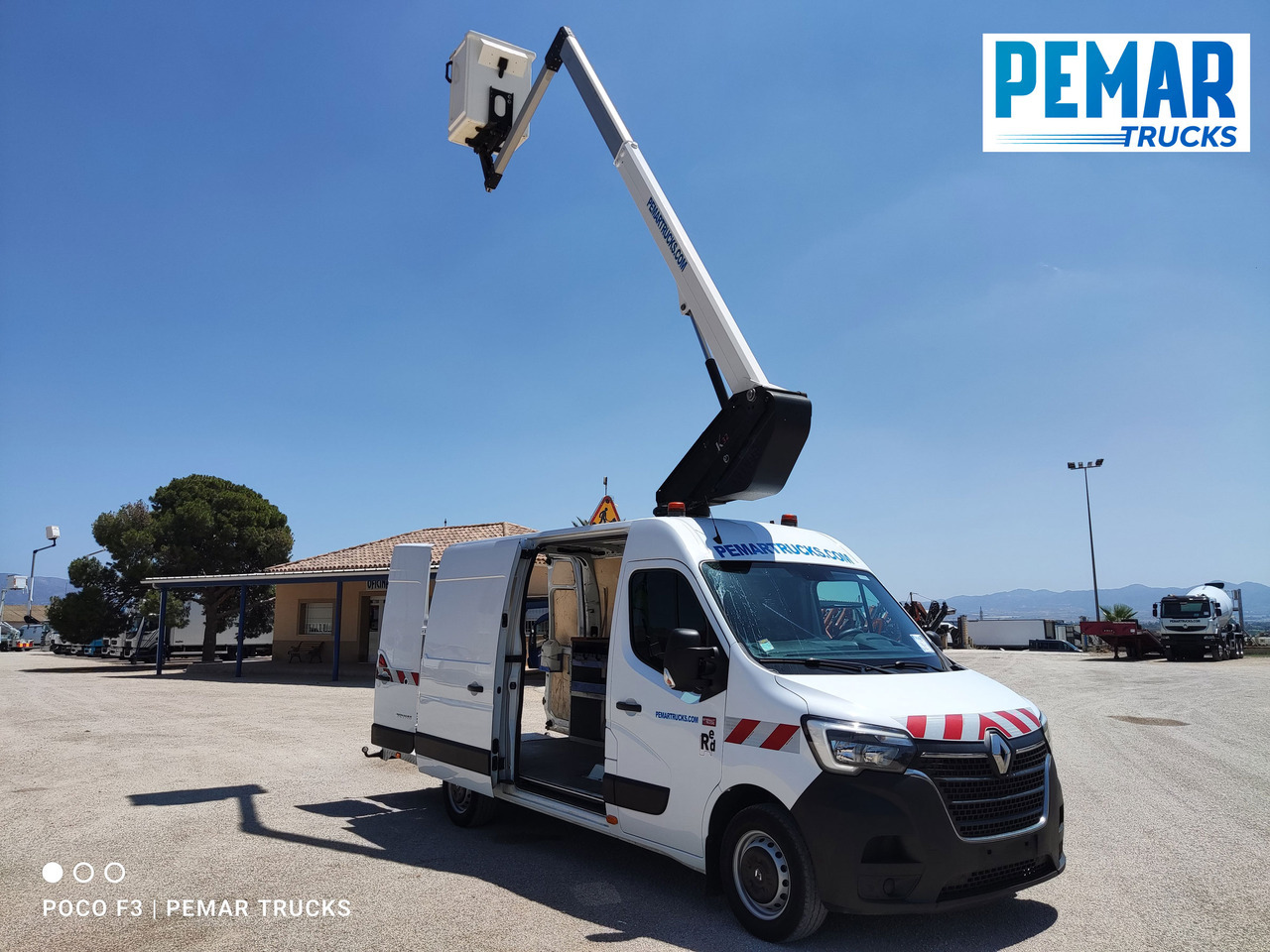 Furgoneta de pasajeros RENAULT MASTER 2.3 DCI CESTA ELEVADORA  PORTAPERSONAS 150 CV: foto 14