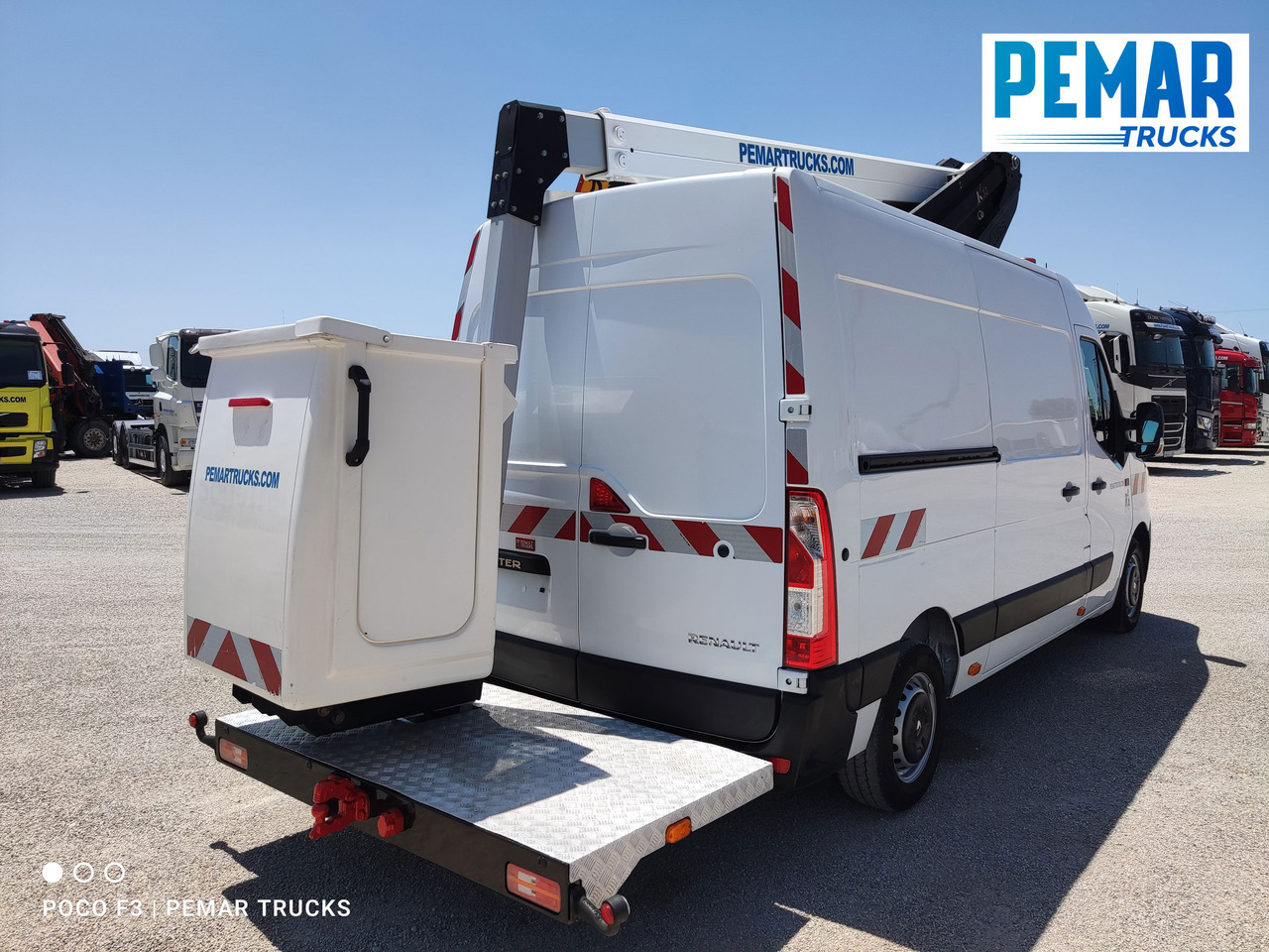 Furgoneta de pasajeros RENAULT MASTER 2.3 DCI CESTA ELEVADORA  PORTAPERSONAS 150 CV: foto 6