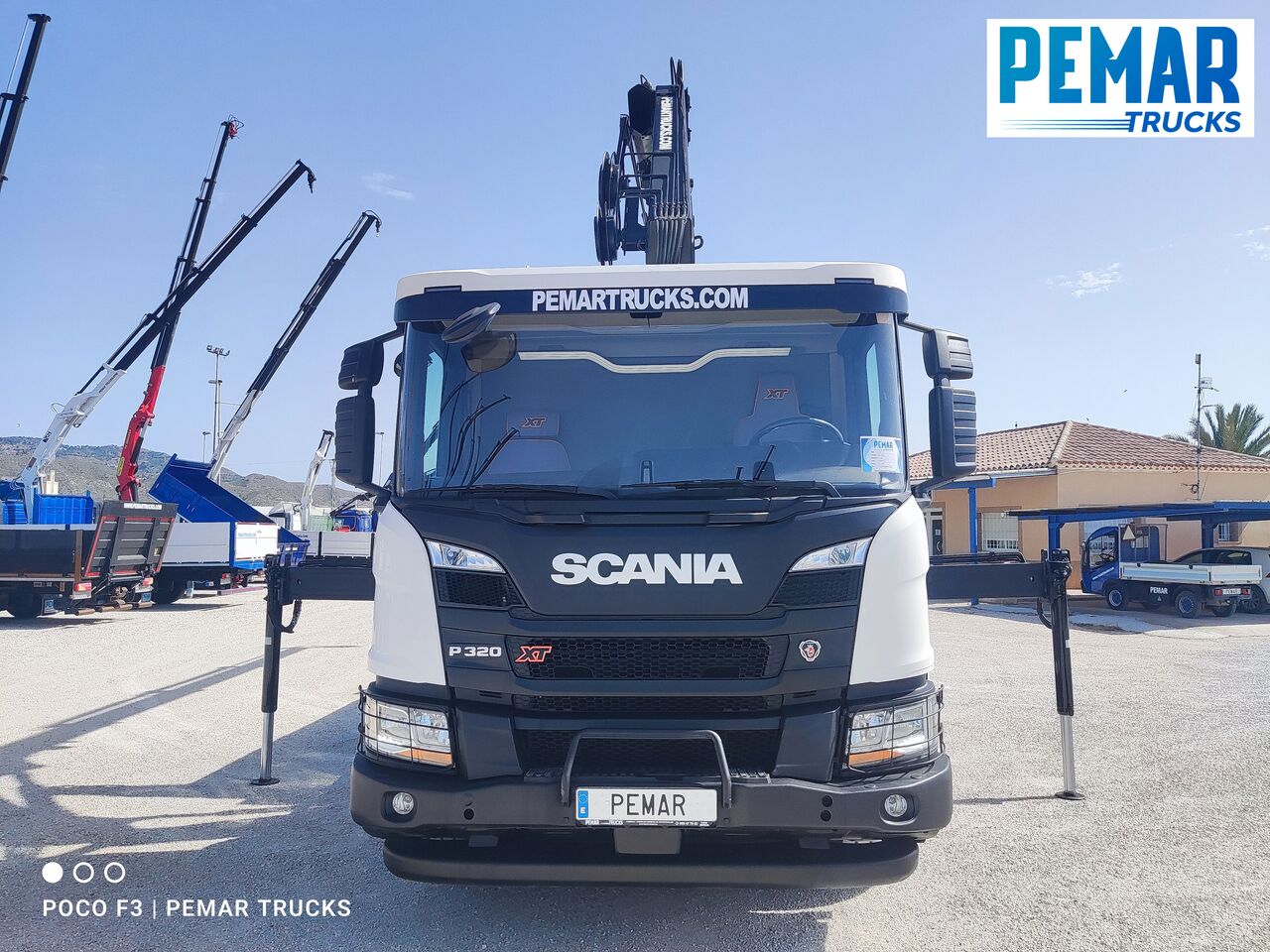 SCANIA P 320 XT GRUA HIAB 138 CAJA FIJA 18T EURO 6 - Camión grúa: foto 2 SCANIA P 320 XT GRUA HIAB 138 CAJA FIJA 18T EURO 6 - Camión grúa: foto 2
