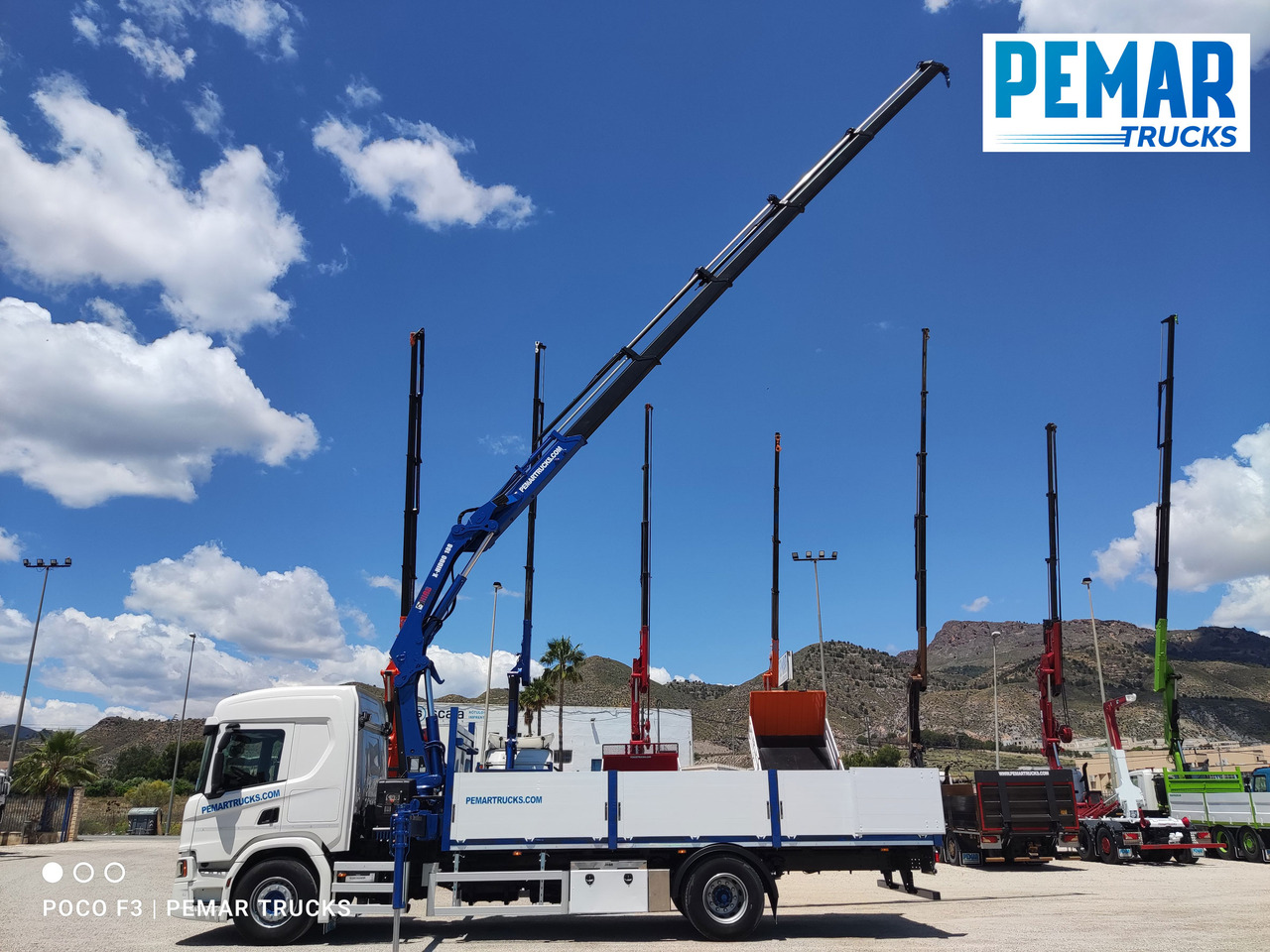 SCANIA P 370 GRUA CAJA FIJA 18T - Camión grúa: foto 5 SCANIA P 370 GRUA CAJA FIJA 18T - Camión grúa: foto 5
