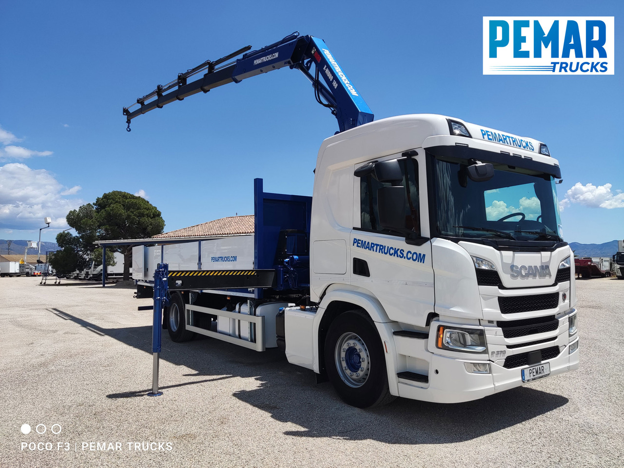 SCANIA P 370 GRUA CAJA FIJA 18T - Camión grúa: foto 3 SCANIA P 370 GRUA CAJA FIJA 18T - Camión grúa: foto 3