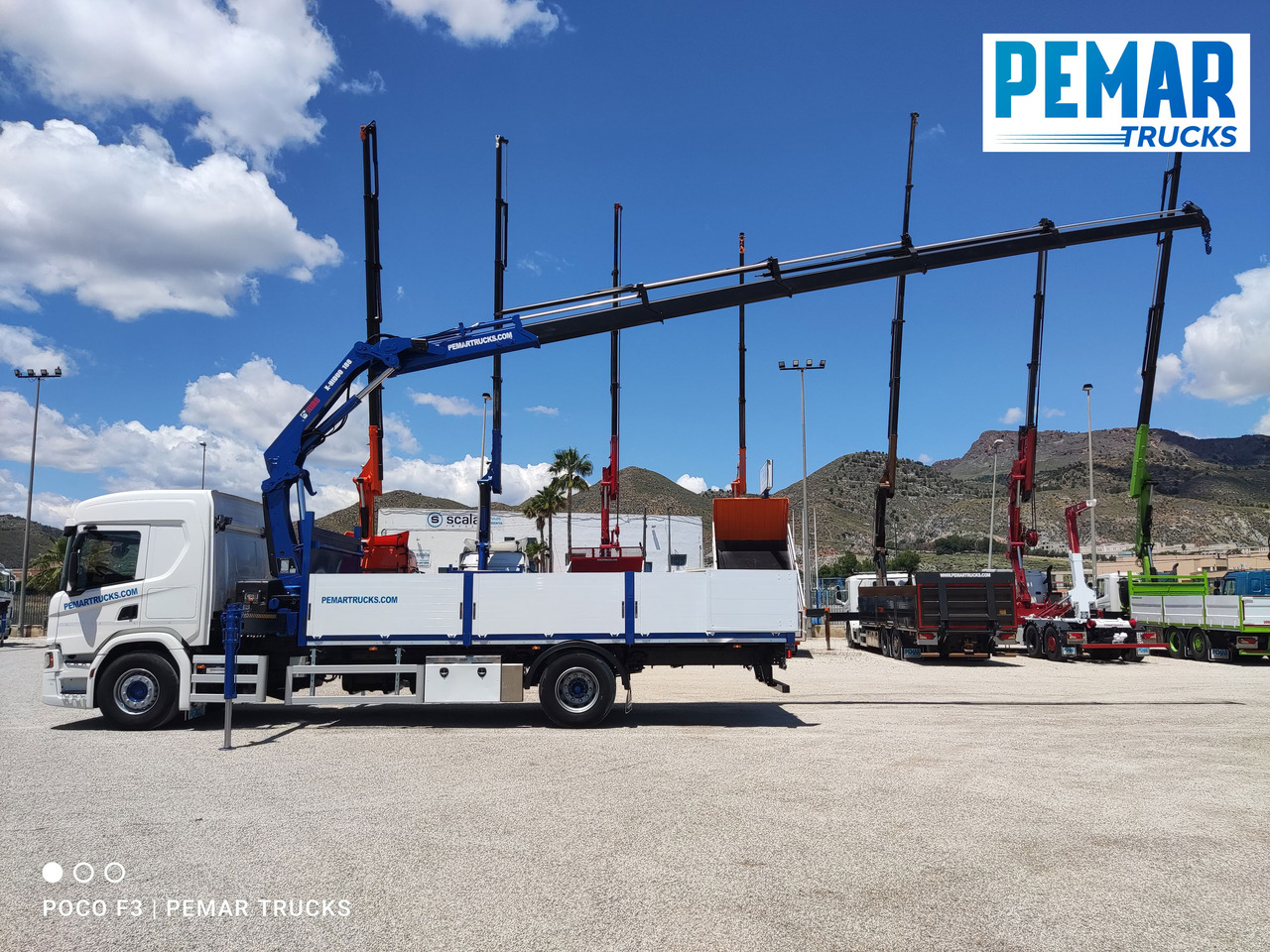 SCANIA P 370 GRUA CAJA FIJA 18T - Camión grúa: foto 4 SCANIA P 370 GRUA CAJA FIJA 18T - Camión grúa: foto 4