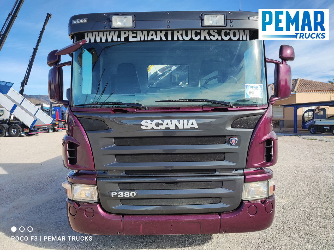 SCANIA P 380 6X2 GRUA BASCULANTE - Volquete camión, Camión grúa: foto 3 SCANIA P 380 6X2 GRUA BASCULANTE - Volquete camión, Camión grúa: foto 3