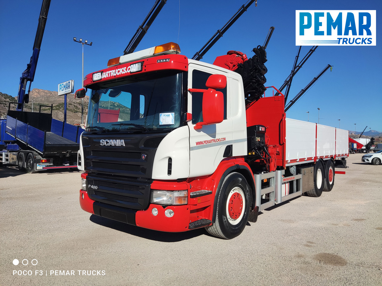 SCANIA P 400 6X2 GRUA CAJA FIJA - Camión grúa: foto 2 SCANIA P 400 6X2 GRUA CAJA FIJA - Camión grúa: foto 2