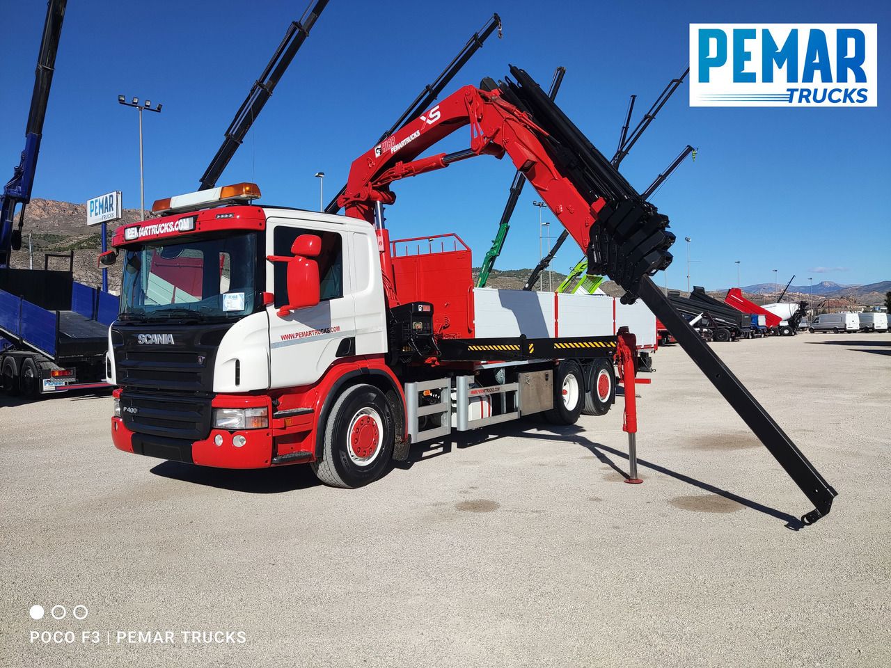 Camión grúa SCANIA P 400 6X2 GRUA HIAB 211 CAJA FIJA: foto 40 Camión grúa SCANIA P 400 6X2 GRUA HIAB 211 CAJA FIJA: foto 40