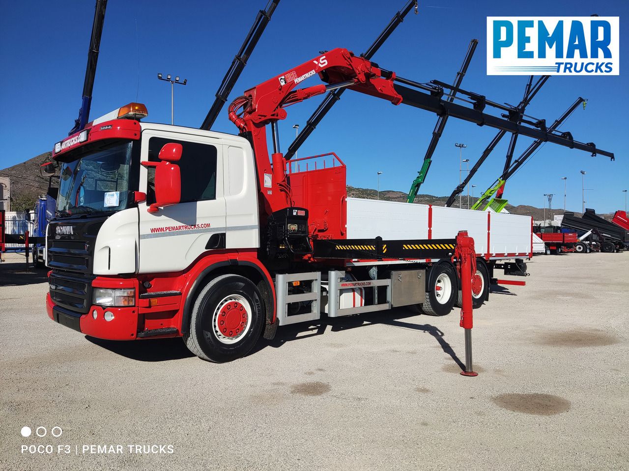 Camión grúa SCANIA P 400 6X2 GRUA HIAB 211 CAJA FIJA: foto 30 Camión grúa SCANIA P 400 6X2 GRUA HIAB 211 CAJA FIJA: foto 30
