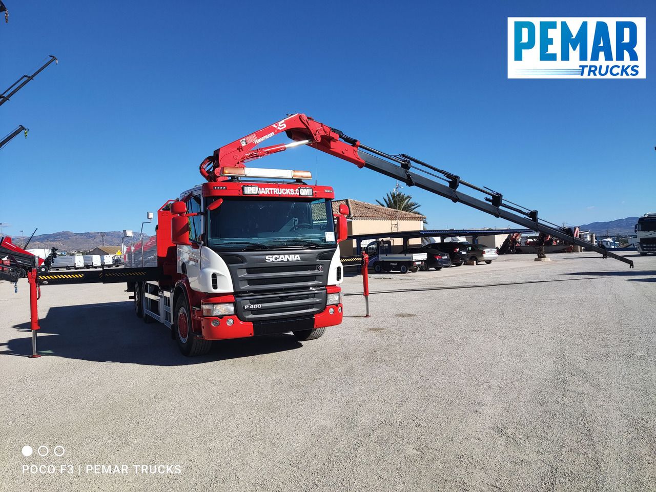 Camión grúa SCANIA P 400 6X2 GRUA HIAB 211 CAJA FIJA: foto 36 Camión grúa SCANIA P 400 6X2 GRUA HIAB 211 CAJA FIJA: foto 36