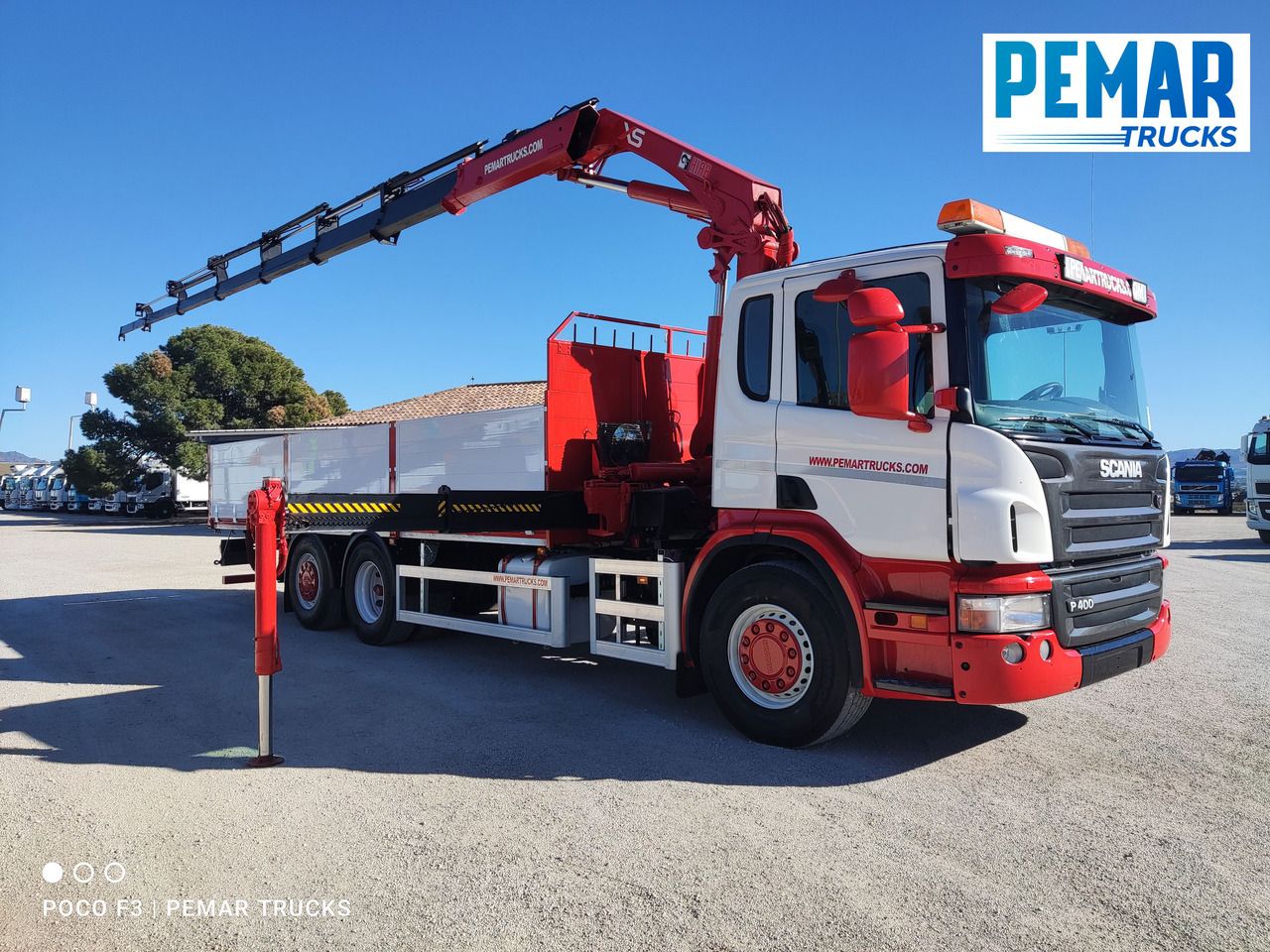 Camión grúa SCANIA P 400 6X2 GRUA HIAB 211 CAJA FIJA: foto 31 Camión grúa SCANIA P 400 6X2 GRUA HIAB 211 CAJA FIJA: foto 31